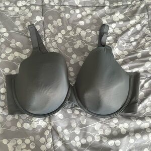 Cacique Grey Lightly Lined Full Coverage Underwire Bra